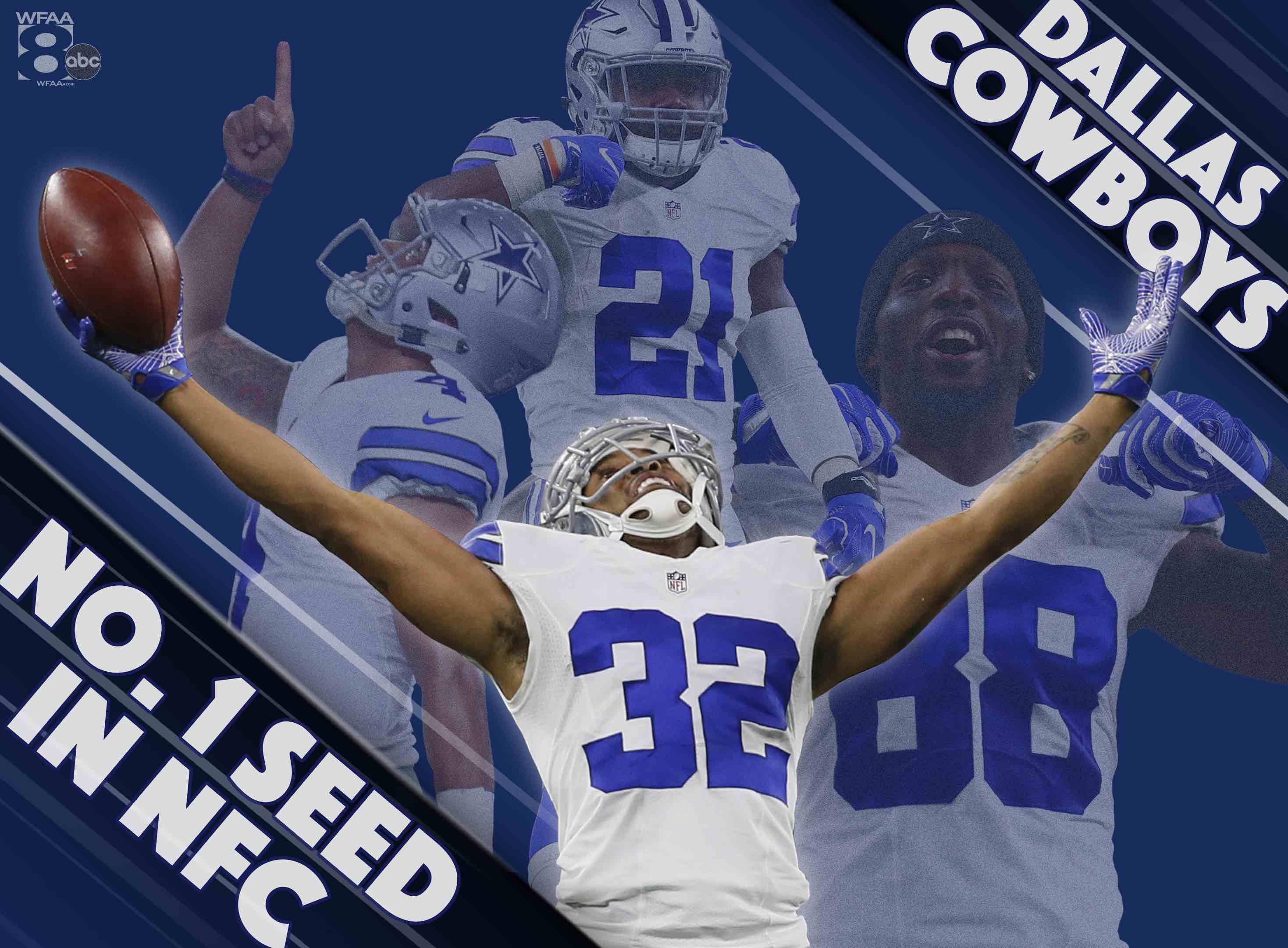 Cowboys clinch NFC East, No. 1 seed with Giants' loss